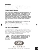 Preview for 12 page of Carex Risedale User Manual