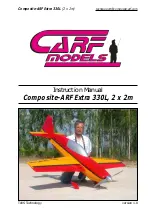 Carf-Models Composite-ARF Extra 330L Instruction Manual предпросмотр