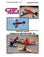 Предварительный просмотр 1 страницы Carf-Models Composite-ARF YAK 55SP Instruction Manual