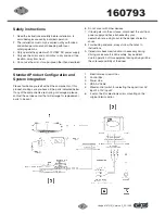 Preview for 2 page of Cargo 160793 User Manual