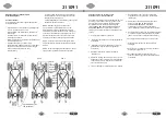 Предварительный просмотр 21 страницы Cargo 211091 User Manual