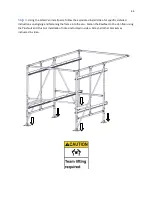 Предварительный просмотр 44 страницы Cargoglide WALLSLIDE Assembly Manual