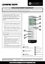 Caribbean Blinds Outdoor Living Pod Operation And Maintenance Instructions предпросмотр