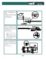 Preview for 31 page of CARIF 450 BA Instruction Manual