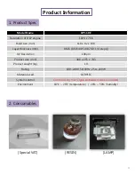 Preview for 7 page of Carima DP110E Operation Manual