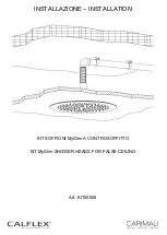 Предварительный просмотр 1 страницы Carimali Calflex MySlim Installation Manual