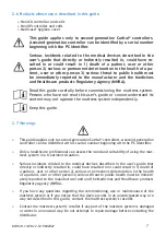 Preview for 7 page of CARITAL NeoICU User Manual