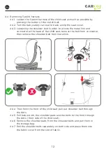 Предварительный просмотр 12 страницы CarKids 360 Instruction Manual