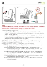 Предварительный просмотр 20 страницы CarKids 360 Instruction Manual