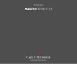 Carl F. Bucherer MANERO TOURBILLON Instructions Manual preview