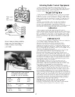 Предварительный просмотр 2 страницы Carl Goldberg Products Cub Instructions Manual