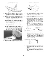 Preview for 25 page of Carl Goldberg Products Sophisticated Lady Instructions Manual