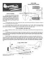 Предварительный просмотр 5 страницы Carl Goldberg Products superfloats 36 ARF User Manual