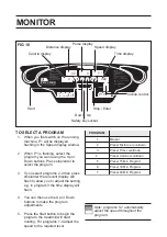 Preview for 10 page of Carl Lewis MOT25 Manual