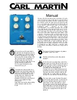 Carl Martin Classic Opto-Compressor User Manual preview