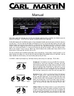 Carl Martin Quattro Manual preview