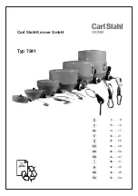 Preview for 1 page of Carl Stahl Kromer 7241 0800 01 Operating Instructions Manual