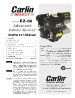 Carlin EZ-66 Instruction Manual preview