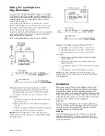 Preview for 7 page of Carlin Flame Funnel 1050FFD Installation And Operating Instructions Manual