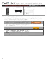 Preview for 32 page of CarLink CLBTLR Installation & Programming Manual
