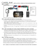 Preview for 47 page of CarLink CLBTLR Installation & Programming Manual