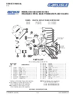 Carlisle BINKS 84-404 Service Manual preview