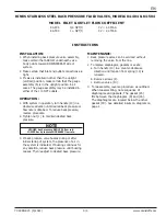 Предварительный просмотр 3 страницы Carlisle BINKS 84-404 Service Manual