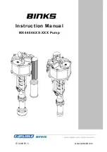 Carlisle BINKS MX44046 Series Instruction Manual предпросмотр