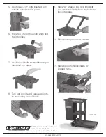 Preview for 2 page of Carlisle JANITOR CART Assembly Instructions