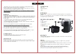 Предварительный просмотр 14 страницы Carlo Cracco Masterpro BGMP-9125 Instruction Manual