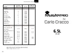 Preview for 29 page of Carlo Cracco Masterpro Instructions For Use Manual