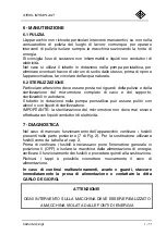 Preview for 13 page of Carlo De Giorgi 554/00 User And Maintenance Manual