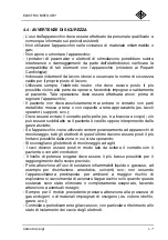 Preview for 9 page of Carlo De Giorgi 645/00 User And Maintenance Manual