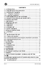 Preview for 18 page of Carlo De Giorgi 645/00 User And Maintenance Manual