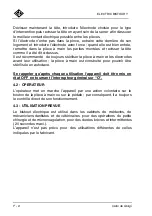 Preview for 36 page of Carlo De Giorgi 645/00 User And Maintenance Manual