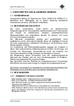 Preview for 47 page of Carlo De Giorgi 645/00 User And Maintenance Manual