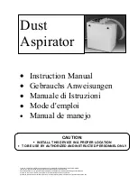 Carlo De Giorgi Airbox Simplex Instruction Manual предпросмотр