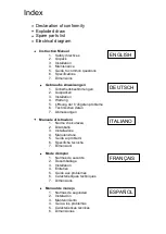 Предварительный просмотр 2 страницы Carlo De Giorgi Airbox Simplex Instruction Manual