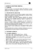 Preview for 5 page of Carlo De Giorgi Intra Max Plus User And Maintenance Manual