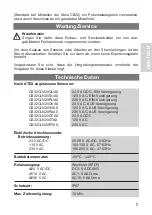 Preview for 7 page of CARLO GAVAZZI CB32 Series Technical Manual