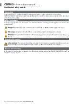 Preview for 4 page of CARLO GAVAZZI Certus CL20D2A Instruction Manual