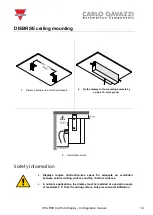 Предварительный просмотр 12 страницы CARLO GAVAZZI DIS RSE Series User Manual