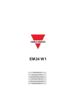 CARLO GAVAZZI EM24 W1 User Manual preview