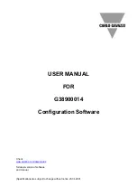 CARLO GAVAZZI G38900014 User Manual предпросмотр