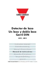 Предварительный просмотр 74 страницы CARLO GAVAZZI LDD1 Instruction Manual