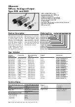 Предварительный просмотр 1 страницы CARLO GAVAZZI M18 Series Product Description