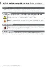 Предварительный просмотр 4 страницы CARLO GAVAZZI MC36C Instruction Manual