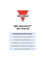 Preview for 1 page of CARLO GAVAZZI NRGC User Manual