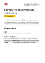 Preview for 19 page of CARLO GAVAZZI SBPVBE User Manual