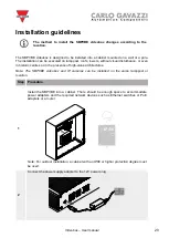 Preview for 20 page of CARLO GAVAZZI SBPVBE User Manual